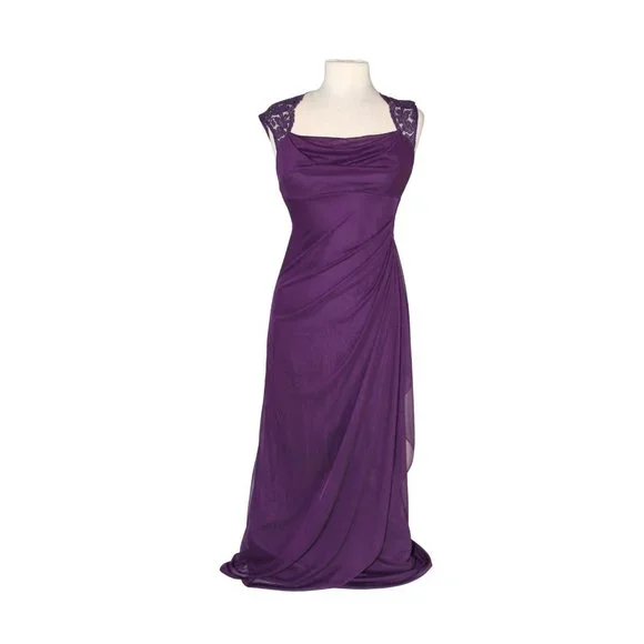 Unknown | Dresses | Beautiful Elegant Formal Floor Length Plum Dress |  Poshmark